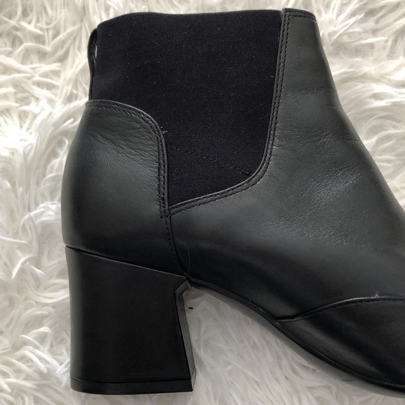 ALIZ shoe. Black Leather. High heels. - Picture 6 of 7